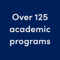 Over 125 Academic Programs