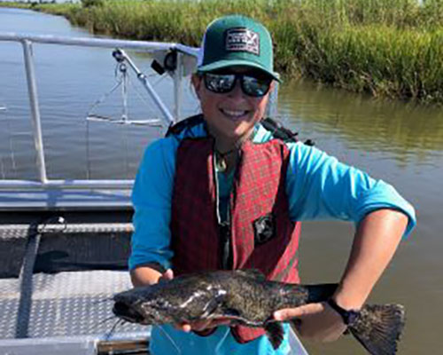 fishing in estuary Photo Courtesy of  Dr. C. Martin