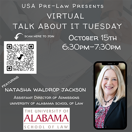 Virtual Talk about it Tuesday with Diana DeJesus - text on page