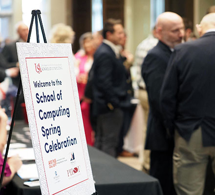 Dr. Andel chatting with Dr. Daigle Dr. Andel chatting with Dr. Daigle