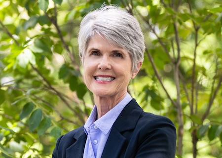 Jo Ann Otts headshot of Dr. Jo Ann Otts in a blue blazer and light blue shirt